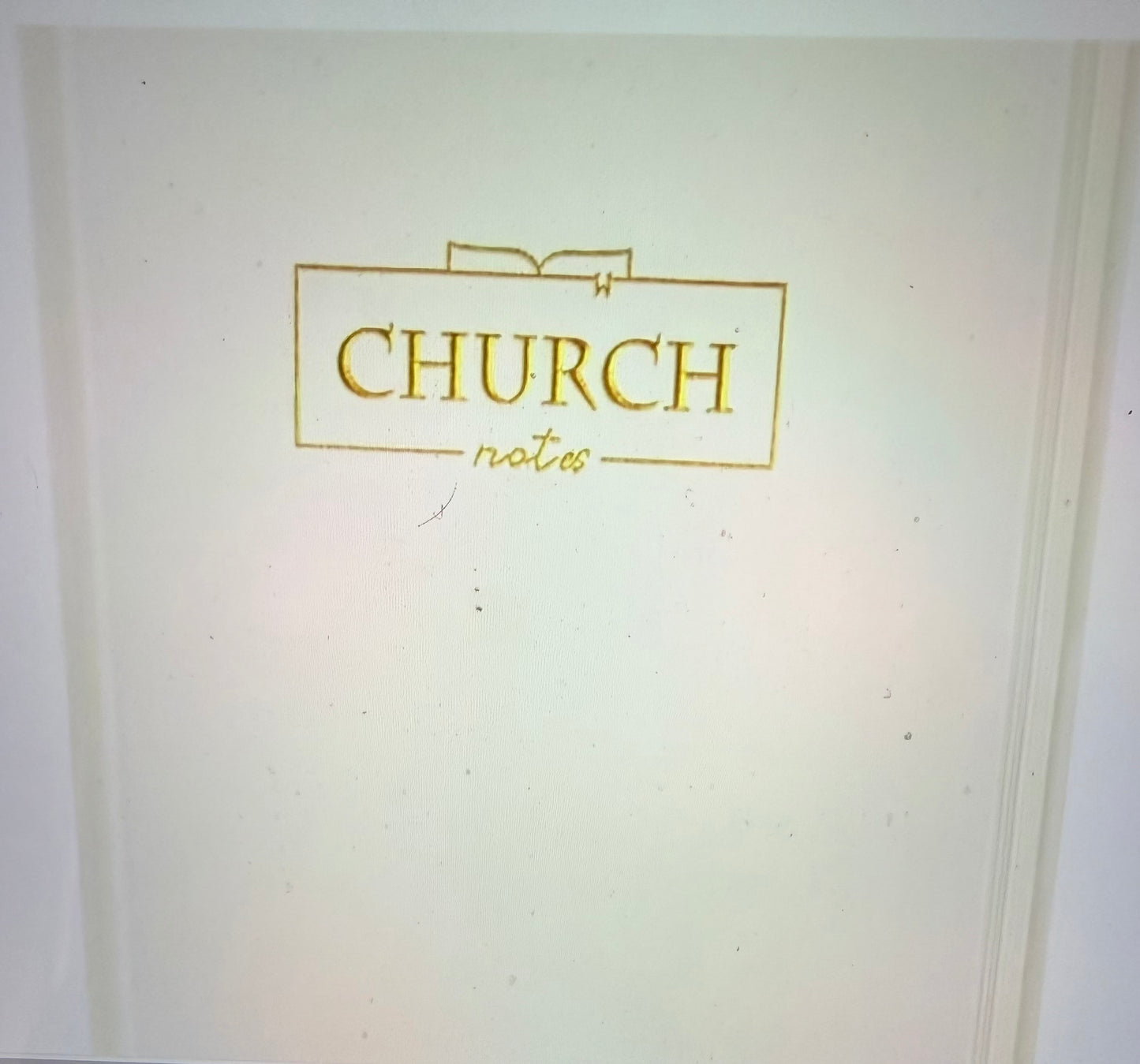 Church Notes Journal